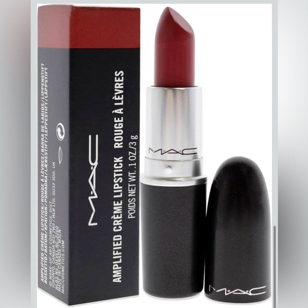 NWT MAC amplified crème lipstick BRICK- O- LA terracotta red color #102